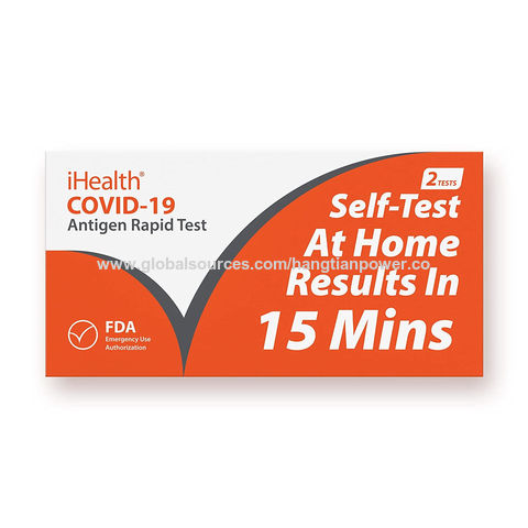 China Antigen Rapid FDA EUA Authorized OTC at-Home Self Test kit Result ...