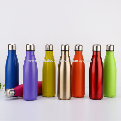 Portable High-End Stainless Steel Vacuum Cup Creative Smart Insulation  Bottle Student High-Value Accompany Bring Own Thermos Mug