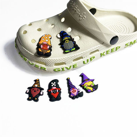 White, Grey & Black Alphabet Croc Charms, Personalized Letter Jibbitz, Croc  Shoe Charms 