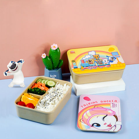 Cartoon Bento Food Warmer Lunch Box with Dividers for Kids - China