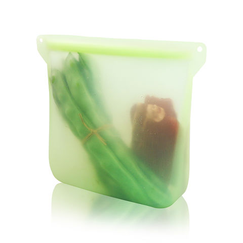 Buy Wholesale China Reusable Silicone Food Bag &foldable Freezer