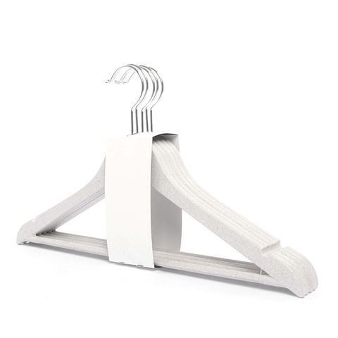 Buy Wholesale China Plastic Cloth Hanger Bpa Free Biodegradable Small  Non-slip Wheat Straw Baby Kids Coat Hangers & Plastic Cloth Hanger at USD  0.19