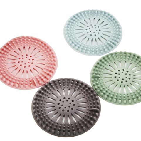 Bathtub Drain Cover Tub Stopper-Cute Silicone Floor Drain Cover for Bathroom, Bath Tub Drain Plug for Shower Floor, Kitchen Sink Drain Stoppers