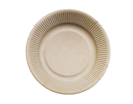 Buy Wholesale China Bagasse Plate New Disposable Plates Composting Disc Dessert  Plates 100% Biodegradable Plates & Bagasse Plate Cake Plates at USD 0.063