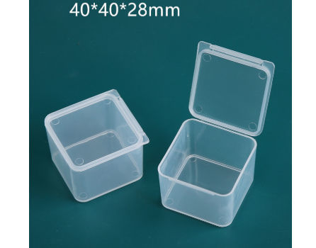 Buy Wholesale China Plastic Jewelry Boxes Custom Round Rectangle Clear  Packaging Box Plastic Canisters With Cover & Plastic Jewelry Boxes at USD  0.12