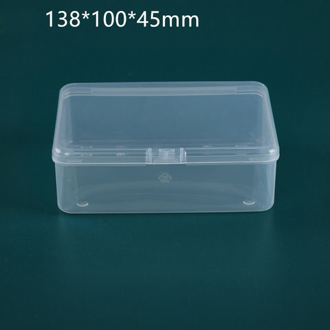 Plastic Packaging Box Custom Pp Round Rectangle Custom Transparent