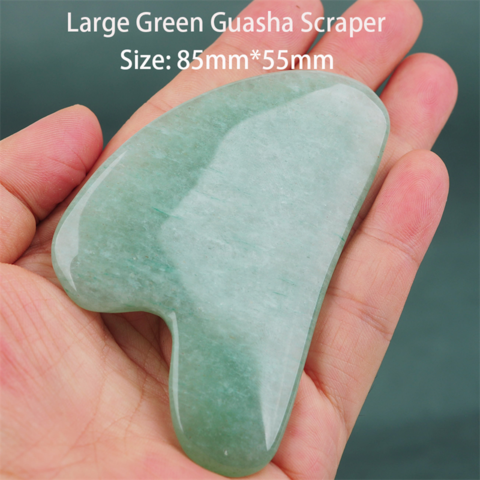 Thera Crystals® Jade Gua Sha Tool - Wave Shape 