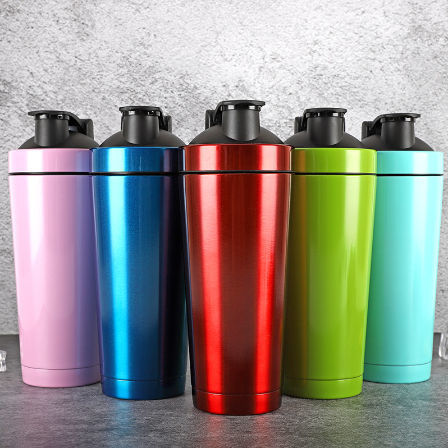 Buy Wholesale China Hot Sale Protein Shaker 750ml Double Wall Stainless  Steel Gym Water Bottles & Gym Bottle at USD 112.5