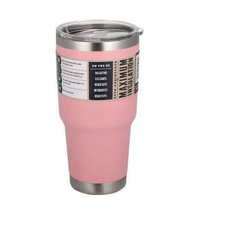 Travel Coffee Mug StainlessSteel Thermos Tumbler Cups Vacuum