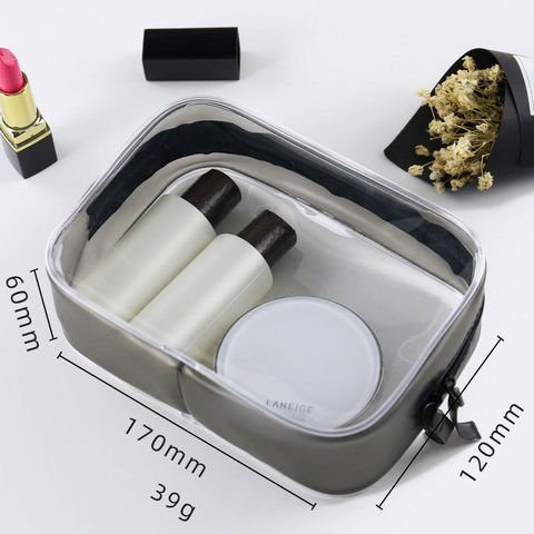 Makeup Bag for Travel Waterproof Containers Storage Tote Pouch Transparent  Wash Cosmetic 