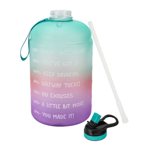 Buy Wholesale China Gallon Motivational Water Bottle 3.78l