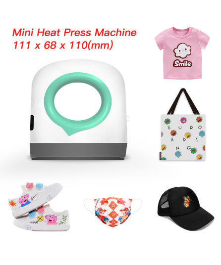 Buy Wholesale China Mini Heat Press Machine Flat Press Heat Transfer Machine  & Heat Press Machine at USD 21