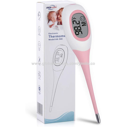 Digital Underarm Thermometer, Celsius And Fahrenheit Two Displays, Soft  Tip, Oral Body Temperature Outlet, Adult And Child Thermometer