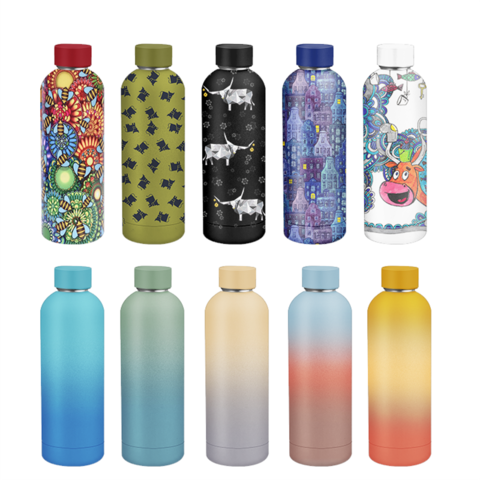 Customized Wholesale 750ml 500ml Sports Plastic Drinking Clear