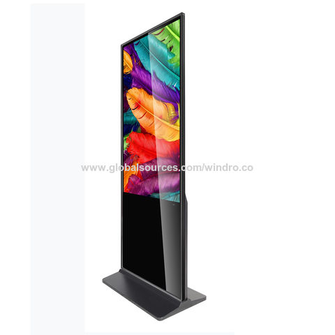 China Floor Stand 32 43 inch Indoor Interactive Digital Signage LCD ...
