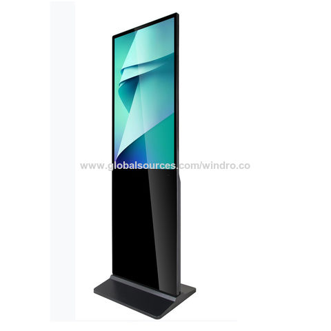 China Floor Stand 32 43 inch Indoor Interactive Digital Signage LCD ...
