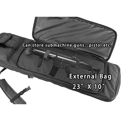 Double Shooting Gun Bag Outdoor Tactical Shooting Long Gun Case with  Adjustable Shoulder Strap for Hunting Storage and Transport - China Sports  Bag and Gun Bag price