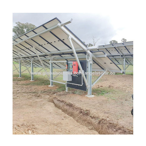 China Solar Panel Mount Solar Pv Mounting System Steel Ground Solar ...