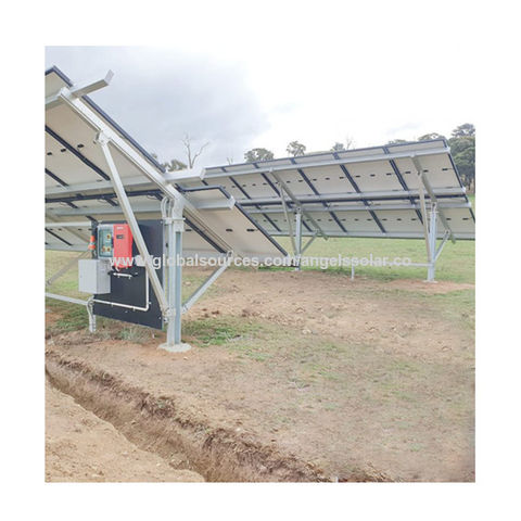 China Solar Hot Galvanized Steel Systems Solar Power Mounting Ground ...