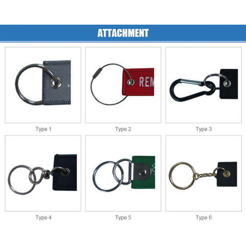 Wholesale blank leather keychain For Attaching Various Key Types 