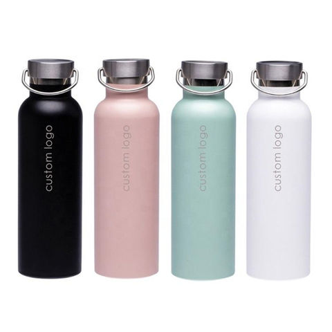 Buy Wholesale China Hot Selling Product Promotional  Top Seller Pink  Frosted Glass Water Bottles 500ml Reusable Tu & Sports Water Bottle at USD  3