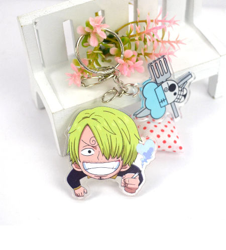 Buy Wholesale China One Piece Keychain Cutome Hot Selling Anime Acrylic  Keychain Pendant For Fans & One Piece Keychain at USD 1.26