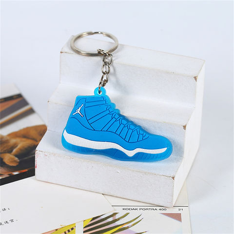 Fashion 3D PVC Rubber Aj Shoe Basketball Sneakers Keychain Wholesale Key  Bag Doll Pendant Key Ring with Wrist Strap Girl Gift - China Keychain and Key  Chain price