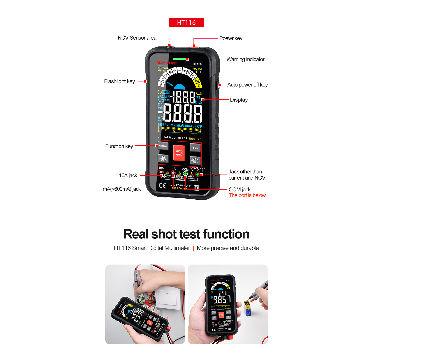 China Factory direct Profesional Digital micro Multimeter meter on ...