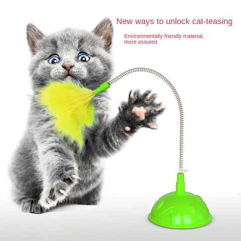 Buy Wholesale China Pet Suppliestumbler Cat Track Cat Turntable Leaking Food  Toys Funny Cat Stick & Cat Toys at USD 3.06
