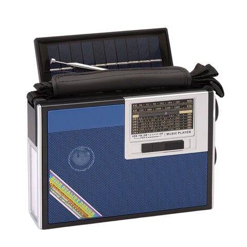 Despertador Solar Con Luz Radio Fm Máquina De Sonido Y Bluet