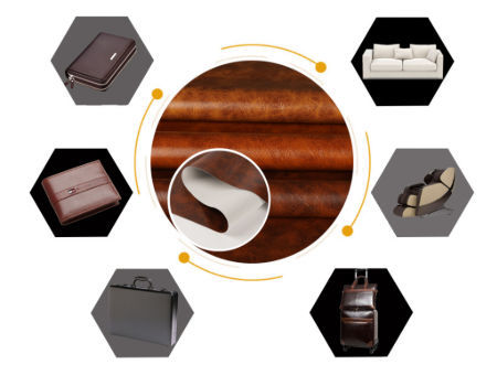 This kind of leather has the feel of genuine leather and is mainly used for sofa, car seat,handbags supplier