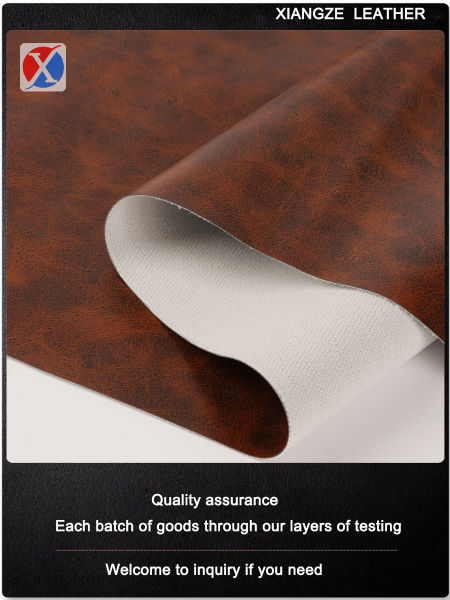 This kind of leather has the feel of genuine leather and is mainly used for sofa, car seat,handbags supplier