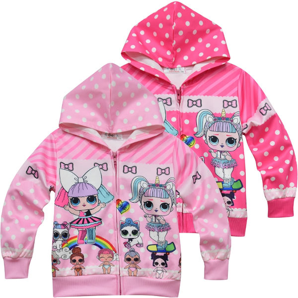 Buy Wholesale China Fashion Design Polyester Sublimation Custom Logo Casual  Children Kids Girls' Zip Up Hoodies & Girls' Hoodies at USD 5.56