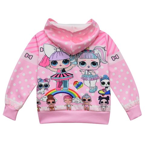 Buy Wholesale China Fashion Design Polyester Sublimation Custom Logo Casual Children  Kids Girls' Zip Up Hoodies & Girls' Hoodies at USD 5.56