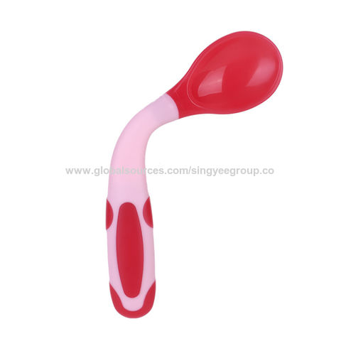 Buy Wholesale China Baby Feeding Training Elbow Twist Spoon Spoon