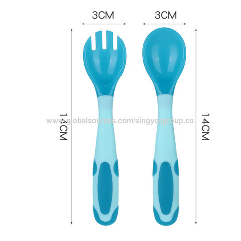 Buy Wholesale China Baby Feeding Training Elbow Twist Spoon Spoon