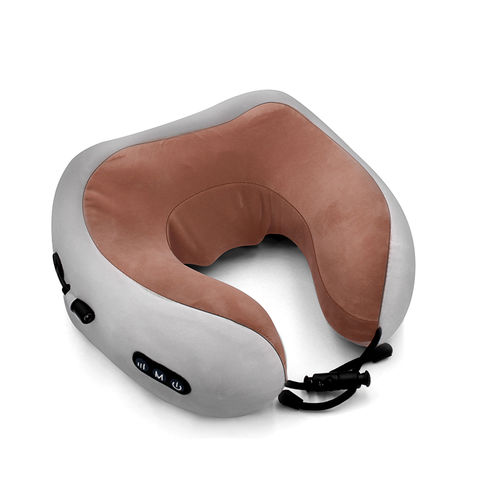 Rechargeable U Shaped Neck & Shoulder Roller Type Massage Pillow