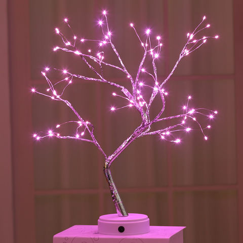 20 Tabletop Bonsai Tree Light with 36 Pearls LED, Electronic Gadgets,  Pearl Branch Lamp for Holiday/ Home Decorative, NightLight