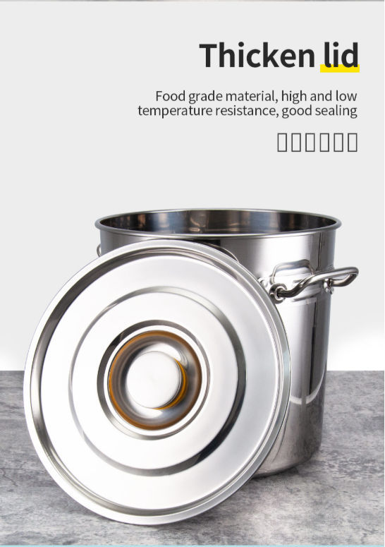 Wholesale YUTAI 304 Stainless Steel Hammered stock Pot with Lid