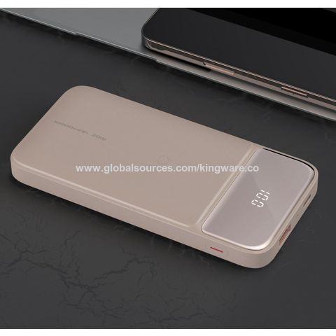 Compre Batería Portátil De Carga Inalámbrica Ldnio Pq11 De 15w, Batería  Portátil De 10000mah Para Teléfono Móvil y Batería Externa 10000mah de  China por 10.74 USD