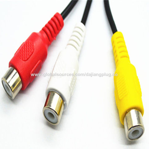 Buy Wholesale China 3.5mm To 3 Rca Cable 4 Poles Male Plug To Rca Female Jack  Audio Cable Rca Cable & 3.5mm To 3 Rca Cable at USD 0.3