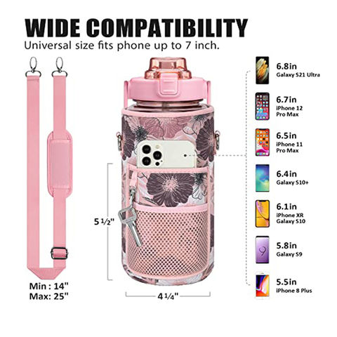 Simple Modern Pink Water Bottle 64 oz ▪︎Half Gallon▪︎Dishwasher Safe▪︎BPA  FREE