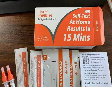 China Antigen Rapid Test FDA EUA Authorized OTC at-Home Self Test kit ...