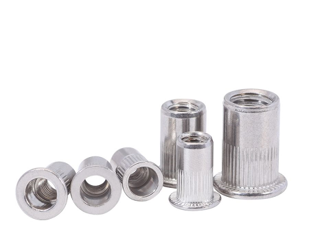 Metric A2 Stainless Steel Knurled Reduced Head Riv Nuts 