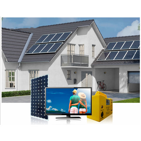 Solar Tv China DC 12V 32 inch LCD Home Solar TV Kit with Solar Panel & Battery ...