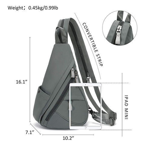 Dropship Crossbody Bags Men Multifunctional Backpack Shoulder Chest Bags to  Sell Online at a Lower Price