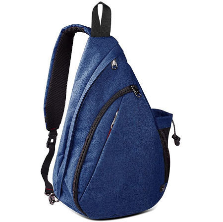 Mens Chest Bag Travel Shoulder Outdoor Pack Sport Sling Backpack Cross Body  Bags