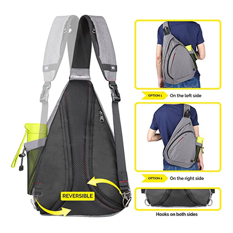 Dropship Crossbody Bags Men Multifunctional Backpack Shoulder
