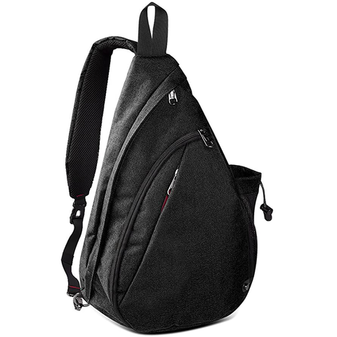 Men's Backpack Small Chest Bag Men Shoulder Bag Good Quality Pu