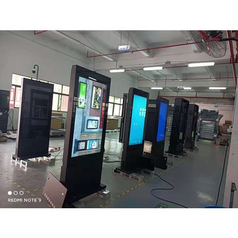 China 55inch Floor Standing Outdoor High Brightness Advertising display ...